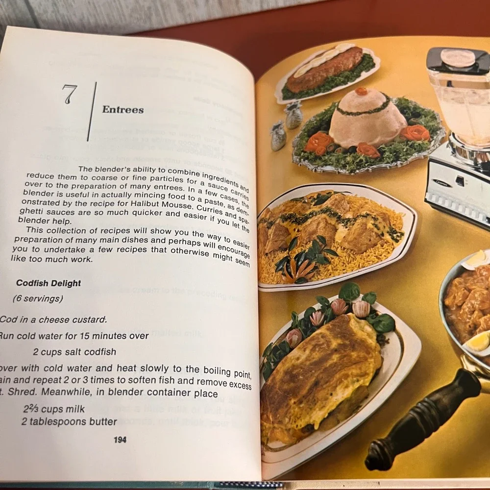 Mary Meades Magic Recipes Cookbook Electric Blender Ruth Ellen Church 1965